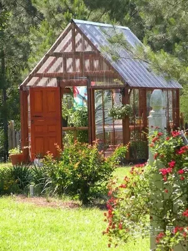 欧美装修风格图片 花园装修设计效果图2017图片大全